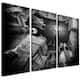 Vienna Top View Collage - Landscape Art Canvas Print - Black - Bed Bath ...