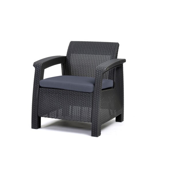Garden Furniture All Weather keter corfu charcoal all-weather outdoor garden patio armchair Garden Furniture All Weather keter corfu charcoal all-weather outdoor garden patio armchair