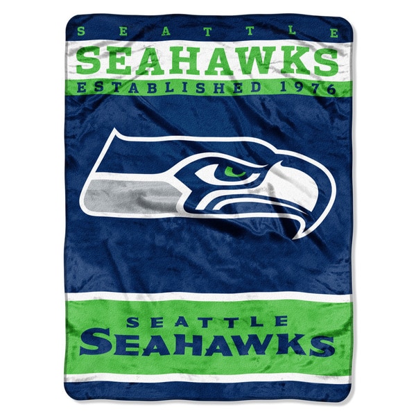 Shop NFL 806 Seahawks 12TH Man Raschel Throw - Seattle ...