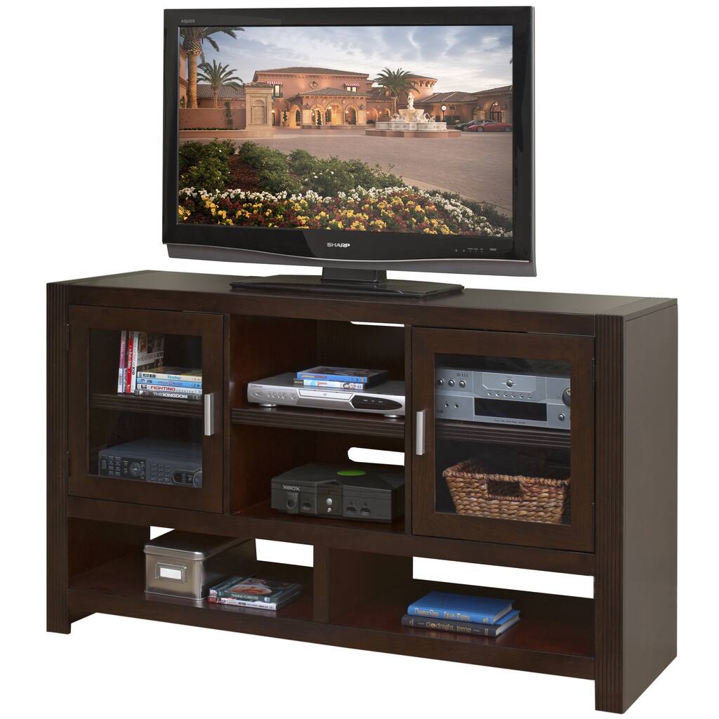 Camus Brown Wood 36-inch Tall TV Stand