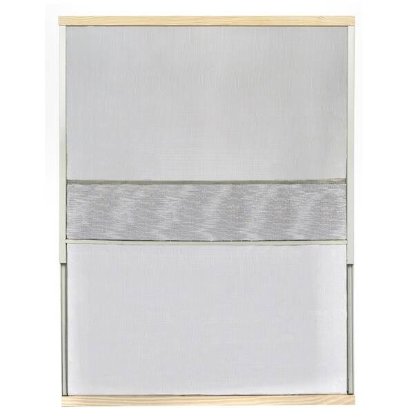 Shop Metal Adjustable 30 Inch X 26 Inch To 45 Inch Window Screen