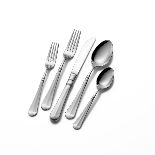 Mikasa French Countryside Stainless Steel 65-piece Flatware Set. Opens flyout.