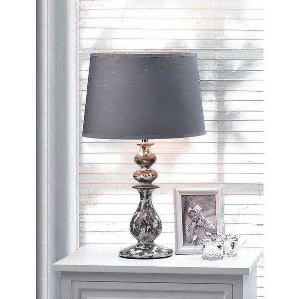 Vintage Round Table Lamp