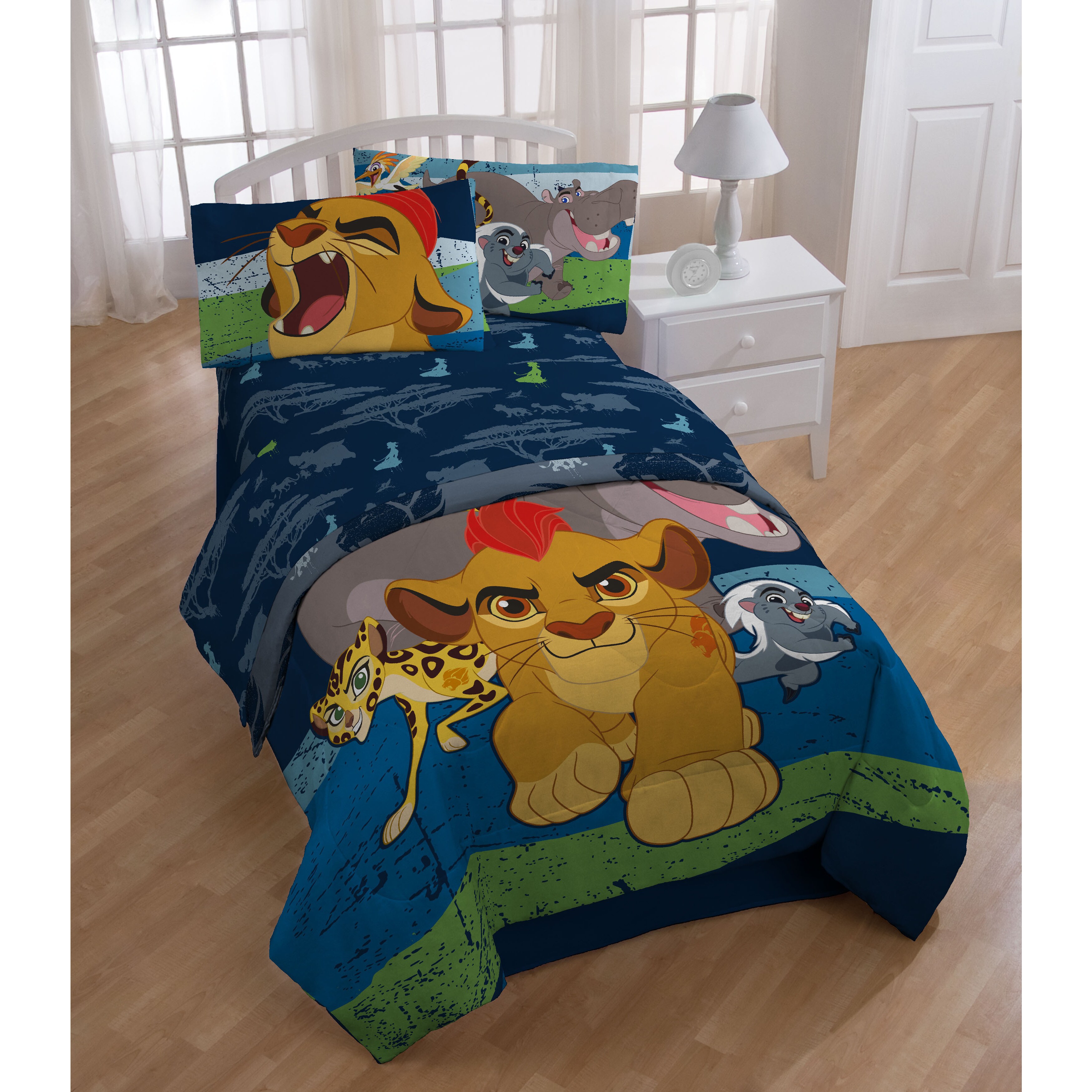 Shop Disney Lion Guard All For One Twin 5 Piece Bed In A Bag Set