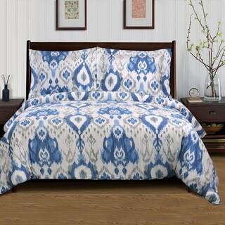 Size Twin Blue Ikat Duvet Covers Sets Find Great Bedding