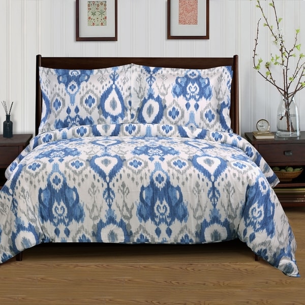 Miranda Haus Mountlake 300 Thread Count Cotton Duvet Cover Set