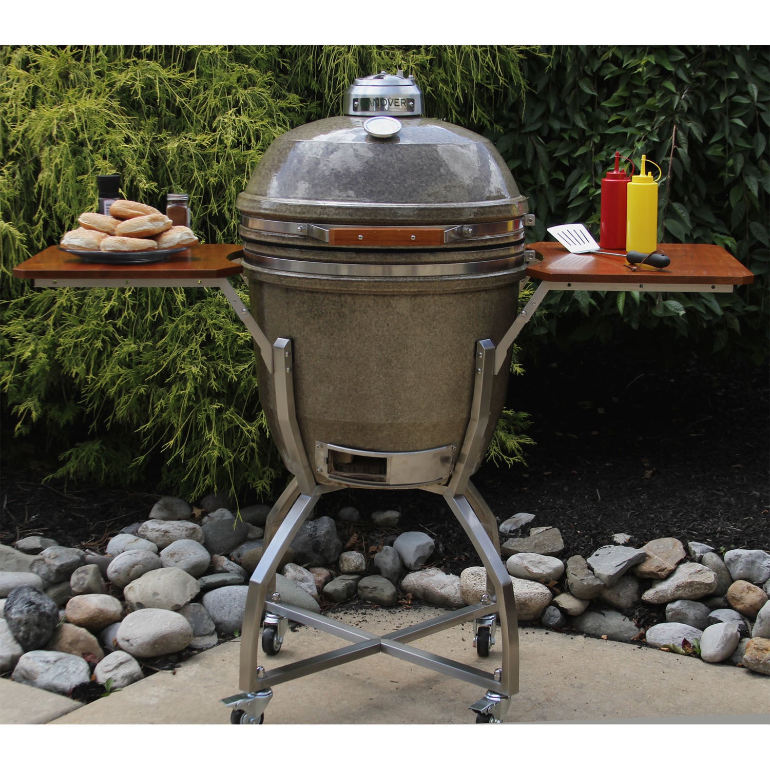 https://ak1.ostkcdn.com/images/products/12106669/Hanover-Kamado-Brown-Stainless-Steel-Ceramic-19-inch-285-square-inch-Cook-Grill-with-Cart-and-Shelves-07ddc924-cf71-4b5e-ab6d-1d6938c77f86.jpg