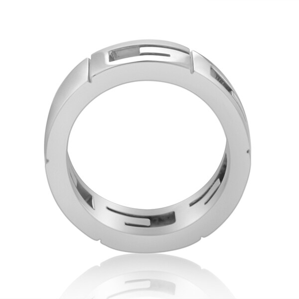 gucci 18k white gold ring
