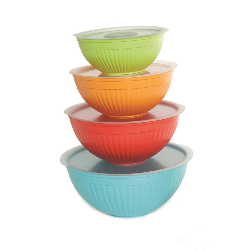 Nordic Ware 8-Piece Covered Bowl Set