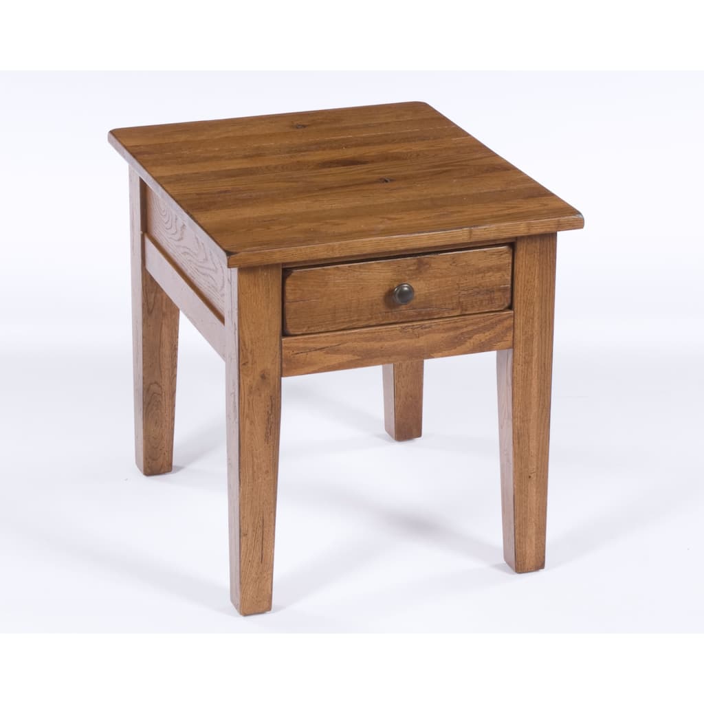 Broyhill Attic Heirlooms Brown Wood End Table