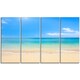 Blue Waters Below Blue Sky - Seashore Photo Canvas Print - Thumbnail 2