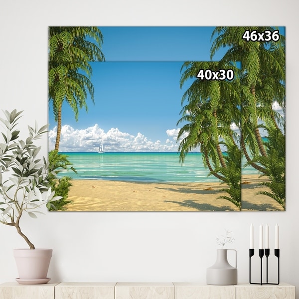 LARGE PHOTOGRAPHIC BEACH CANVAS ART PRINT SEASCAPE A1