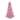 Vickerman Pink PVC 3-foot Unlit Artificial Fir Christmas Tree