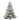 Vickerman Flocked White-on-Green PVC 9-foot Flocked Alaskan Pine Artificial Christmas Tree with 1200 Warm White LED Lights