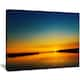 Orange Sunset Over River - Skyscape Photography Canvas Print - Bed Bath ...