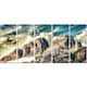 High Peaks Of Dolomites - Landscape Photography Canvas Print - Blue 