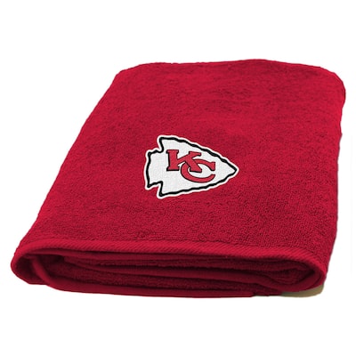 NFL 929 Chiefs Applique Bath Towel - 25" x 50"