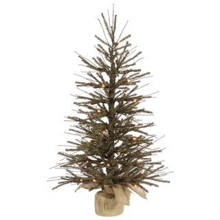 Vickerman Green Plastic 30-inch Vienna Twig Unlit Artificial Christmas ...