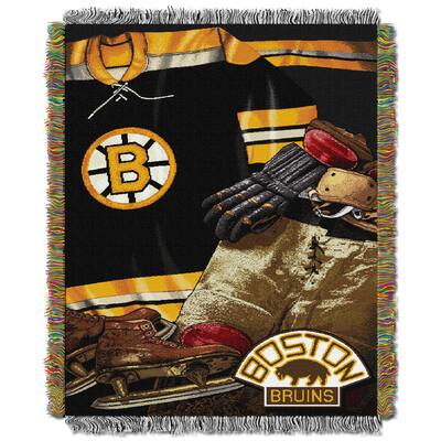 NHL 051 Bruins Vintage Throw