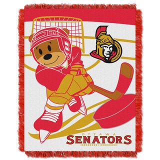 NHL 044 Senators Baby Throw