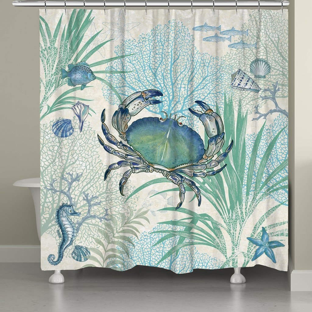 sea shower curtain