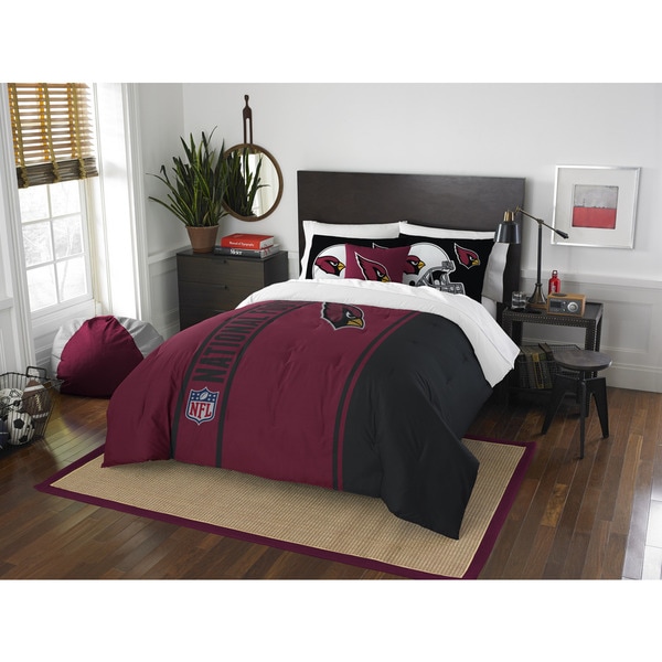 The Northwest Company Official NFL Arizona Cardinals Full Applique 3-piece Comforter Set