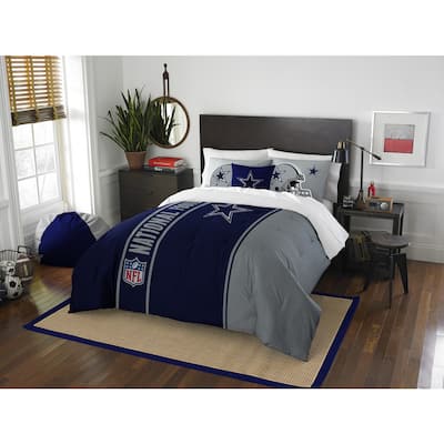 The Northwest Company Official NFL Dallas Cowboys Applique Full 3-piece Comforter Set