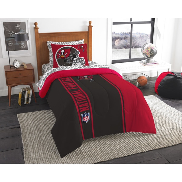 The Northwest Company Nfl Tampa Bay Buccaneers Twin 5 Piece Bed In A Bag With Sheet Set