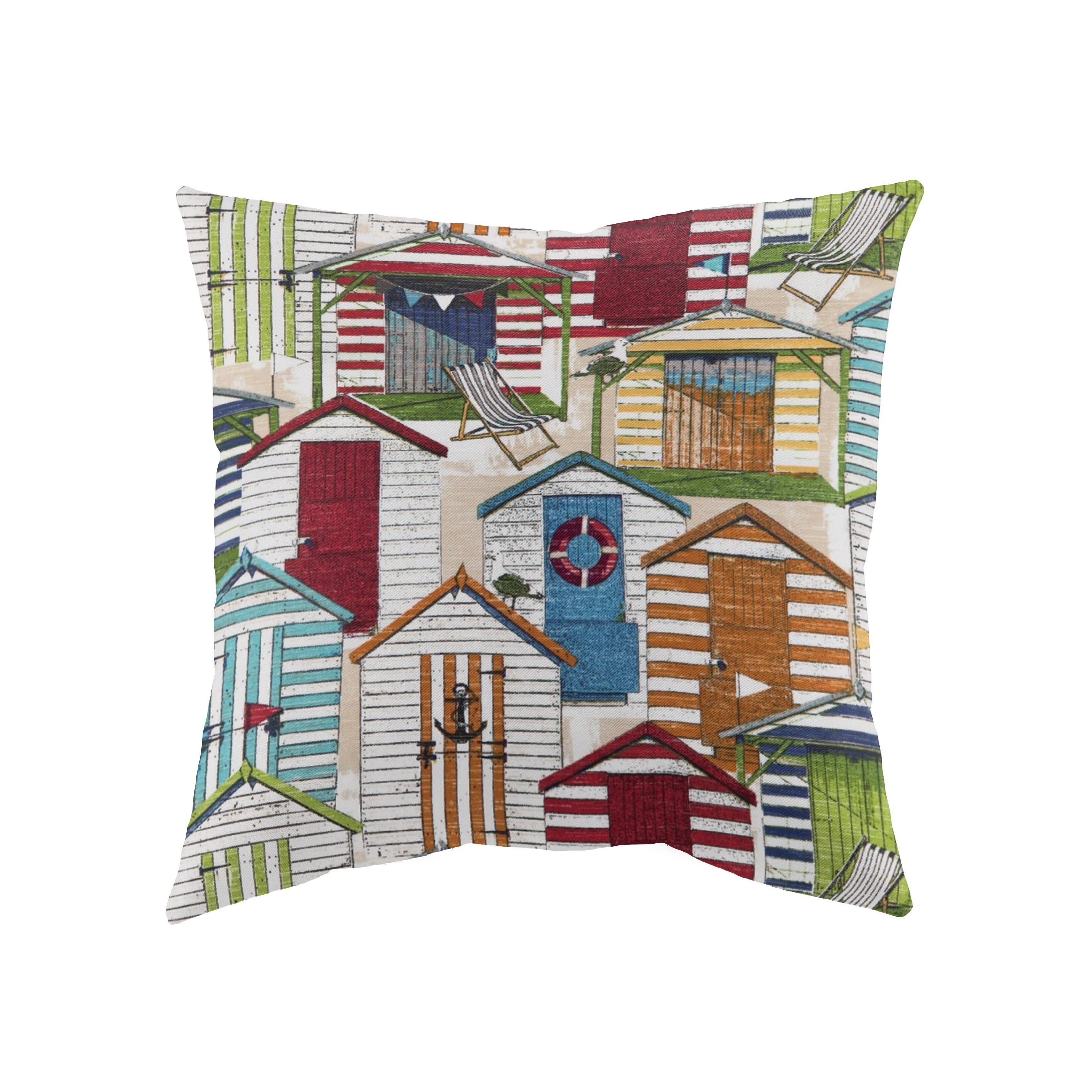 Shop Beach Cottage Decorative 18 Inch Throw Pillows Set Of 2
