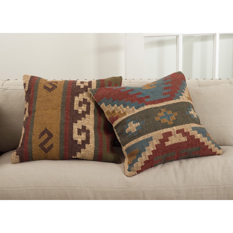 Kilim Collection Design Down Filled Throw Pillow