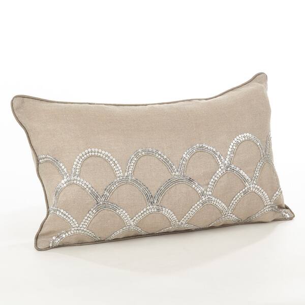 Solid Latte 18-inch Feather and Down Filled Throw Pillow Brown Color Modern Contemporary Transitional Cotton One Solid Latte 18-inch Feather and Down Filled Throw Pillow Brown Color Modern Contemporary Transitional Cotton One