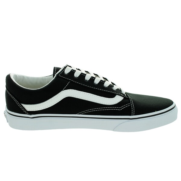 vans old skool ebony true white