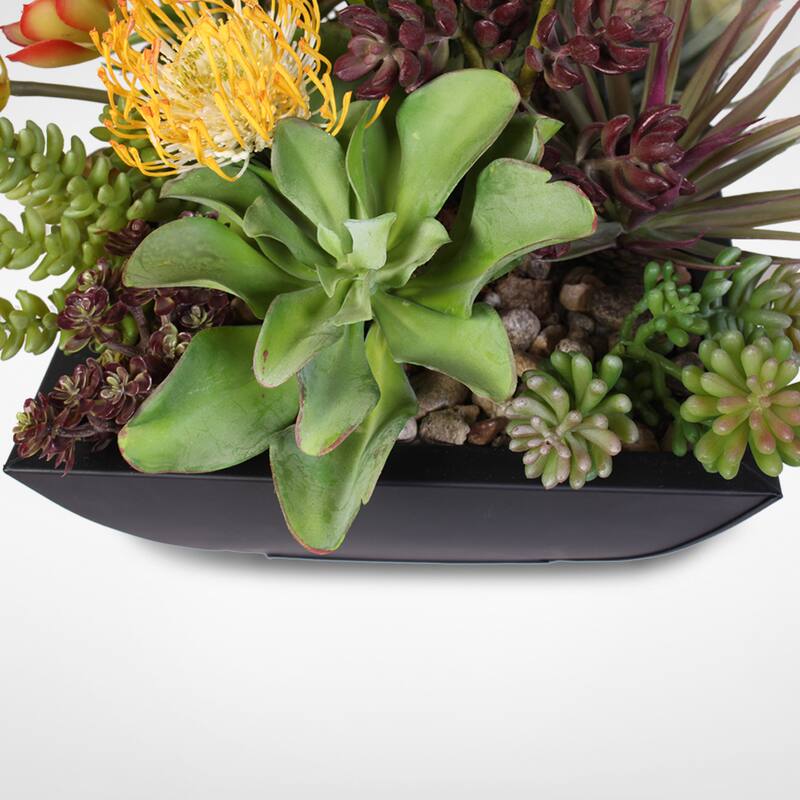 Decorative Succulent Centerpiece
