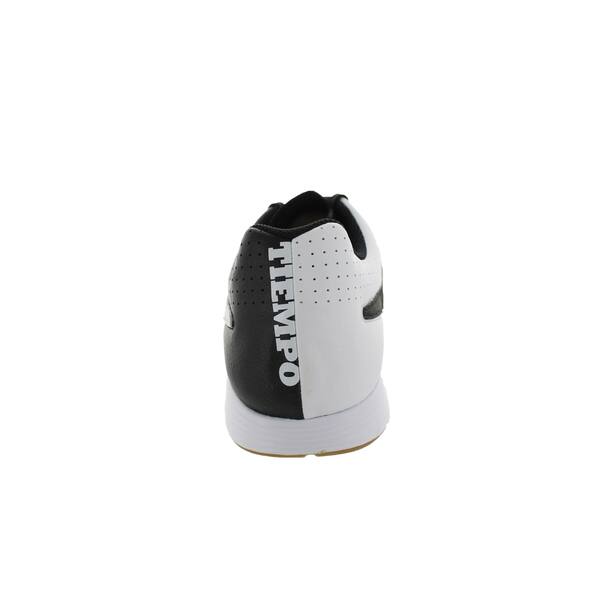 Shop Nike Men S Tiempo Genio Ic Black White Leather Indoor Soccer