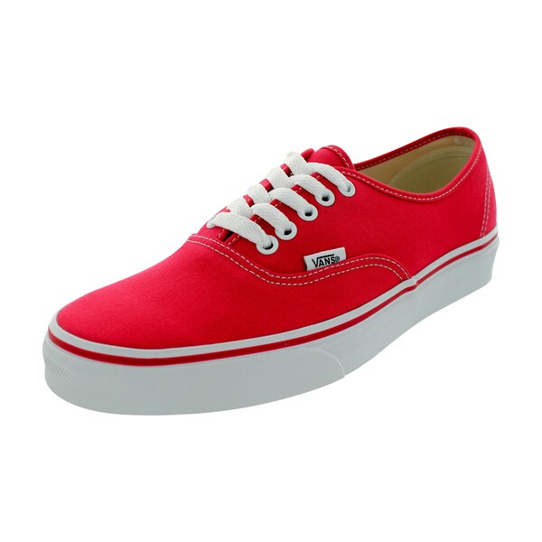 Shop Vans Authentic Red Skate Shoes - Free Shipping On Orders Over $45 ...