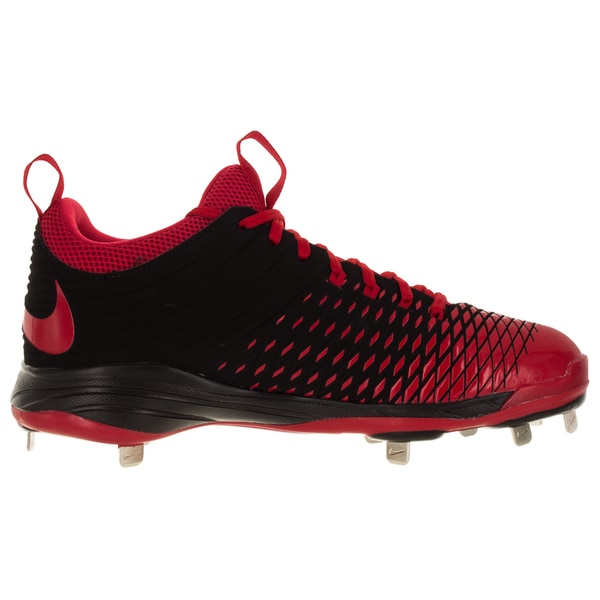 red and black softball cleats