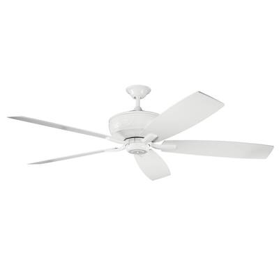 Kichler Lighting Monarch Collection 70-inch White Ceiling Fan