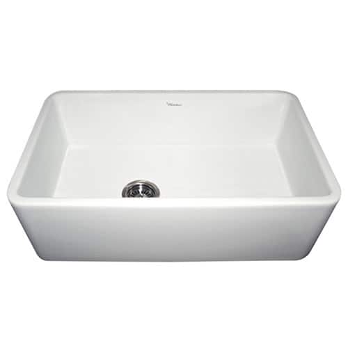 Whitehaus Collection Duet Single Bowl Sink