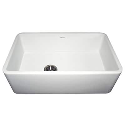 Whitehaus Collection Duet Single Bowl Sink