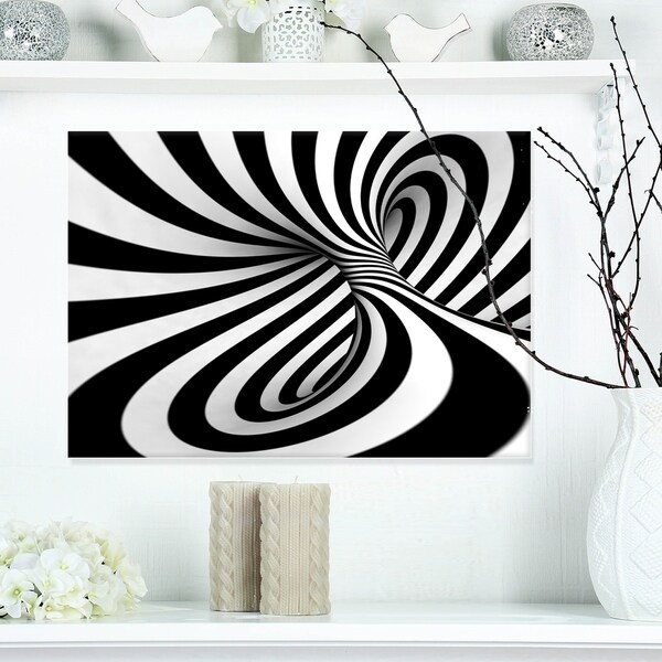 BLACK /& WHITE SWIRL ABSTRACT MODERN WALL ART CANVAS PRINT PICTURE READY TO HANG