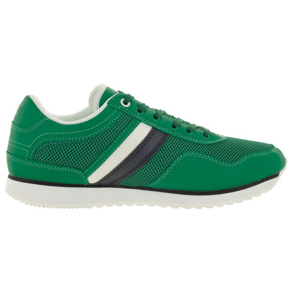 green casual sneakers