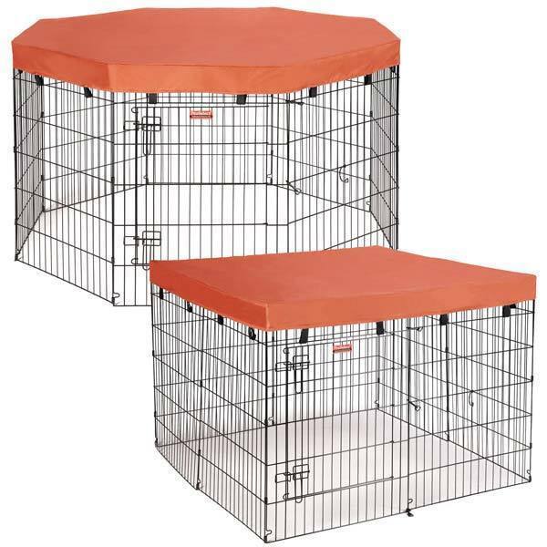ProSelect ExPen Orange Dog Playpen Cover Square Overstock.ca