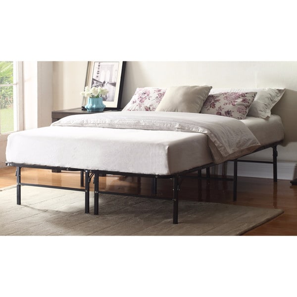 Premium 14inch Metal Mattress Foundation/ Platform Bed Free Shipping