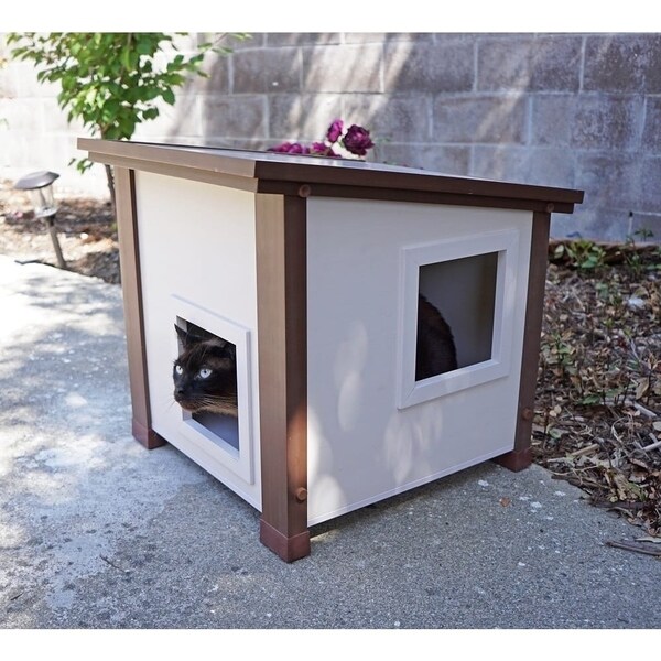 best outdoor feral cat house