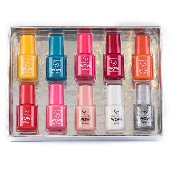 Shop Golden Rose Wow Long Wear Nail Polish Set Free Shipping On