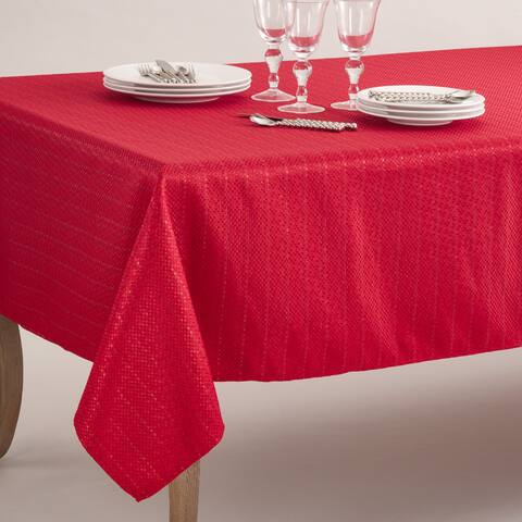 Gloria Collection Stitched Design Tablecloth
