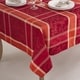 preview thumbnail 1 of 1, Pumpion Collection Plaid Design Tablecloth
