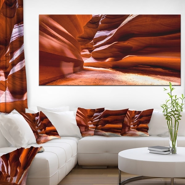 Breathtaking Antelope Canyon - Landscape Photo Canvas Art Print - Brown ...