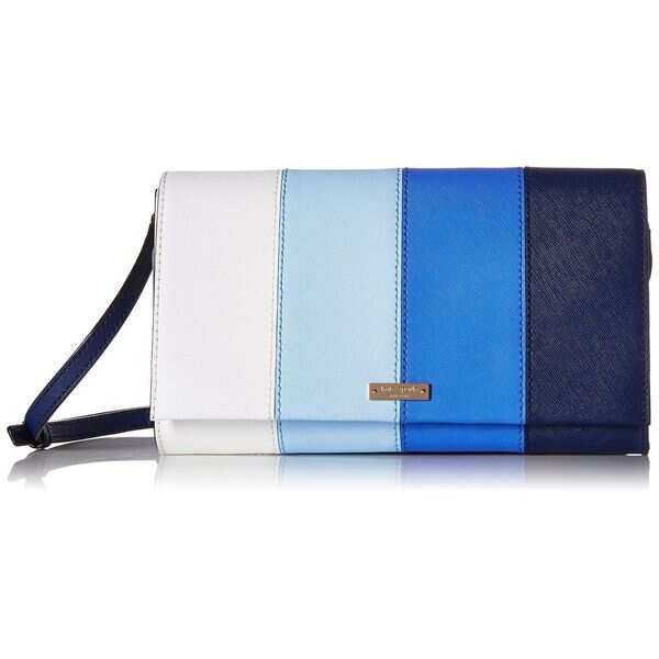 kate spade blue striped purse