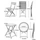 preview thumbnail 13 of 11, Grand Patio Steel 3-piece Outdoor Folding Bistro Table Set